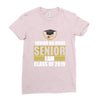 i'm a senior Ladies Fitted T-Shirt