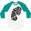elephant ornate 3/4 Sleeve Shirt