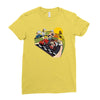 super fighting kart Ladies Fitted T-Shirt