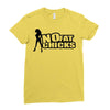 no fat chicks Ladies Fitted T-Shirt