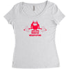 monster weightlifting Women's Triblend Scoop T-shirt
