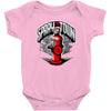 spray the towwn Baby Onesie