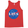 lies nasa logo Tank Top