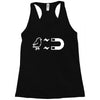 chicken and magnet Racerback Tank