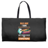 walk away i have anger issues and a serious dislike for stupid people Weekender Totes
