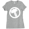 thor logo avengers marvel Ladies Fitted T-Shirt