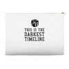 this is the darkest timeline Accessory Pouches