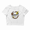 ONE PIECE, STRONG WORLD, KIDS, ADVENTURE, FANTASY, ART,SHAYLENE REYNOL Crop Top