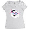 marshmallow love Women's Triblend Scoop T-shirt