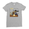 duck slap! Ladies Fitted T-Shirt