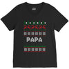 ugly christmas papa V-Neck Tee