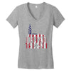 i plead the 2nd Women's V-Neck T-Shirt