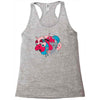 rhino splat Racerback Tank