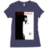 scarface classic movie Ladies Fitted T-Shirt