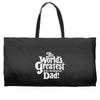 the world's greatest non biological dad Weekender Totes