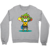 rufu the skaterwolf Crewneck Sweatshirt