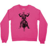 skeleton biker Crewneck Sweatshirt