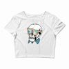 skull holiday Crop Top