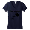i wet my plants Women's V-Neck T-Shirt