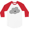 cloud say huh 3/4 Sleeve Shirt