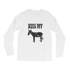 kiss my ass Long Sleeve Shirts