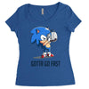 caffeine boost Women's Triblend Scoop T-shirt