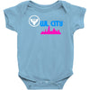 owl city retro Baby Onesie