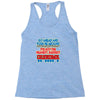 push me around grandma Racerback Tank