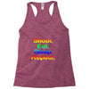 shoot eat sleep repeat gun Racerback Tank