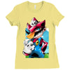 makai mario Ladies Fitted T-Shirt