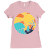 beach vibes Ladies Fitted T-Shirt