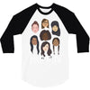 Women's March We are Human 3/4 Sleeve Shirt