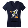 captain marvel 3 Women's V-Neck T-Shirt