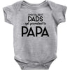 Only the Best Dads get Promoted to Papa Baby Bodysuit