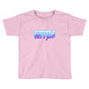swim like a girl neon Toddler T-shirt
