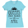 queens are born in april (2) Ladies Fitted T-Shirt