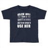 Back Off Crazy Momma Afraid To Use Her Toddler T-shirt