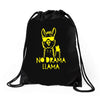 no drama llama (2) Drawstring Bags