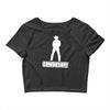 cowboy up Crop Top