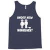 under new management stag night wedding mens Tank Top
