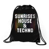Sunrises House &amp; Techno Drawstring Bags