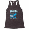 fishing isn't for everyone Racerback Tank