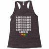 Love Is Love Racerback Tank