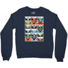 vw camper van fronts, ideal gift or birthday present Crewneck Sweatshirt