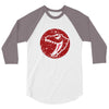 Red Dinosaur 3/4 Sleeve Shirt