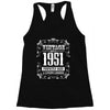 vintage made in 1951 perfectly aged a living legend Racerback Tank