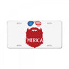 america 3 License Plate