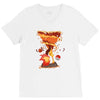 fire storm V-Neck Tee