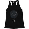 Leo Zodiac Sign Minimal Design Racerback Tank
