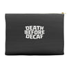 death before decaf (2) Accessory Pouches